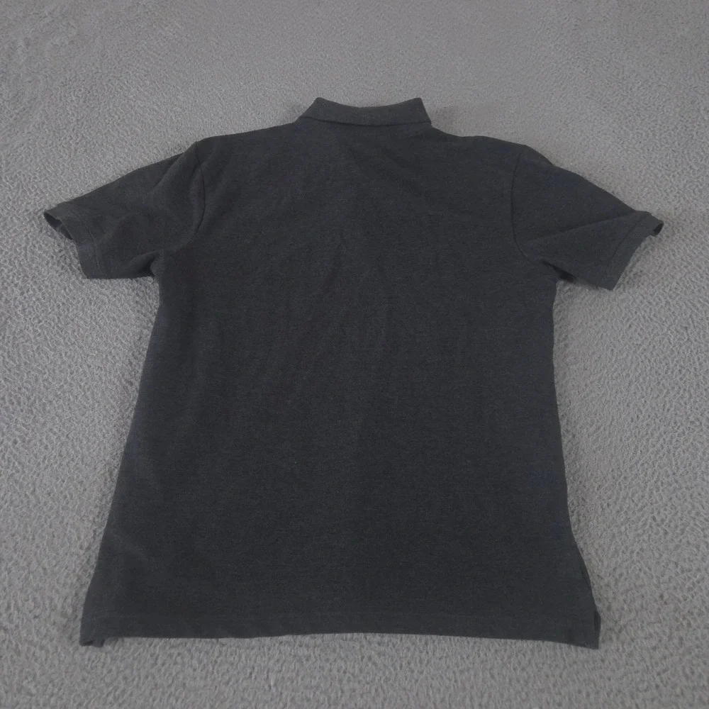 LOT OF 2 Banana Republic Polo Shirt Mens M Standard-Fit Monogram Birdseye Pique